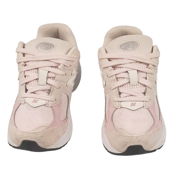 Size 2.5 - New Balance 2002R Pink Sand Kids PC2002SK Barbie Pink Rose - Picture 3 of 5